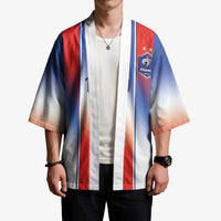 Custom France National Football Kimono Paris Architecture-Inspired Geometry - Wonder Print Shop