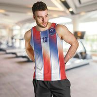 Custom France National Football Men Tank Top Paris Architecture-Inspired Geometry - Wonder Print Shop