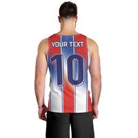 Custom France National Football Men Tank Top Paris Architecture-Inspired Geometry - Wonder Print Shop