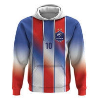 Custom France National Football Zip Hoodie Paris Architecture-Inspired Geometry - Wonder Print Shop