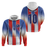 Custom France National Football Zip Hoodie Paris Architecture-Inspired Geometry - Wonder Print Shop