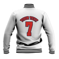 Custom England National Football Baseball Jacket Retro Style-Inspired 1998 - Wonder Print Shop