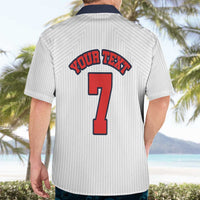 Custom England National Football Hawaiian Shirt Retro Style-Inspired 1998 - Wonder Print Shop