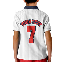Custom England National Football Kid Polo Shirt Retro Style-Inspired 1998 - Wonder Print Shop