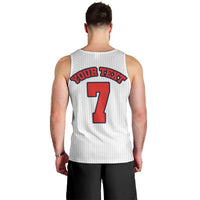Custom England National Football Men Tank Top Retro Style-Inspired 1998 - Wonder Print Shop