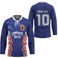Custom Japan National Football Hockey Jersey Retro Style-Inspired 1998 - Wonder Print Shop