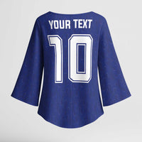 Custom Japan National Football Kimono Sleeve Blouse Retro Style-Inspired 1998 - Wonder Print Shop