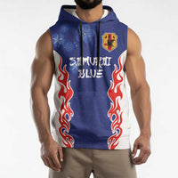 Custom Japan National Football Sleeveless Hoodie Retro Style-Inspired 1998 - Wonder Print Shop