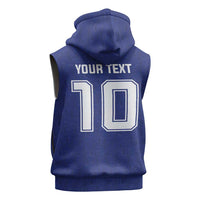 Custom Japan National Football Sleeveless Zip Hoodie Retro Style-Inspired 1998 - Wonder Print Shop