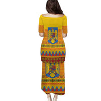 Romania Merry Christmas Puletasi Romania Emblem Traditional Folk Art - Wonder Print Shop