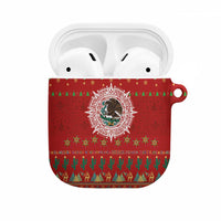 Mexico Merry Christmas AirPods Case Mexican Cultural Emblem Xmas Style - Wonder Print Shop
