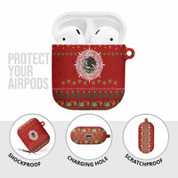 Mexico Merry Christmas AirPods Case Mexican Cultural Emblem Xmas Style - Wonder Print Shop