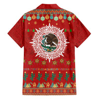 Mexico Merry Christmas Family Matching Puletasi and Hawaiian Shirt Mexican Cultural Emblem Xmas Style - Wonder Print Shop