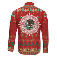 Mexico Merry Christmas Family Matching Puletasi and Hawaiian Shirt Mexican Cultural Emblem Xmas Style - Wonder Print Shop