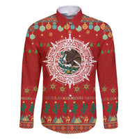 Mexico Merry Christmas Family Matching Summer Maxi Dress and Hawaiian Shirt Mexican Cultural Emblem Xmas Style - Wonder Print Shop