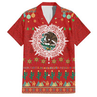 Mexico Merry Christmas Hawaiian Shirt Mexican Cultural Emblem Xmas Style - Wonder Print Shop