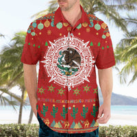 Mexico Merry Christmas Hawaiian Shirt Mexican Cultural Emblem Xmas Style - Wonder Print Shop