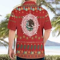 Mexico Merry Christmas Hawaiian Shirt Mexican Cultural Emblem Xmas Style - Wonder Print Shop