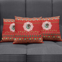 Mexico Merry Christmas Pillow Cover Mexican Cultural Emblem Xmas Style - Wonder Print Shop