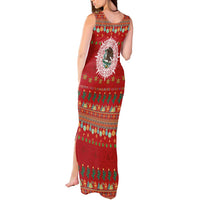 Mexico Merry Christmas Tank Maxi Dress Mexican Cultural Emblem Xmas Style - Wonder Print Shop