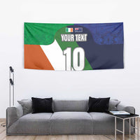 Custom Ireland and Australia Tapestry Shamrocks and Aboriginal Art