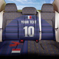 Custom France Rugby-Le XV de France Back Car Seat Cover Go Les Bleus