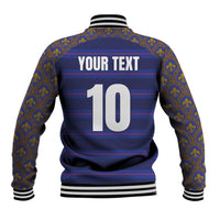 Custom France Rugby-Le XV de France Baseball Jacket Go Les Bleus