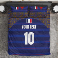 Custom France Rugby-Le XV de France Bedding Set Go Les Bleus