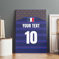Custom France Rugby-Le XV de France Canvas Wall Art Go Les Bleus
