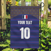Custom France Rugby-Le XV de France Garden Flag Go Les Bleus