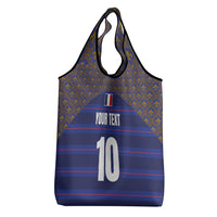 Custom France Rugby-Le XV de France Grocery Bag Go Les Bleus