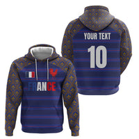 Custom France Rugby-Le XV de France Hoodie Go Les Bleus