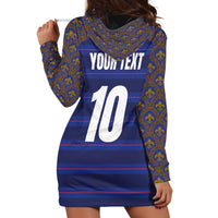 Custom France Rugby-Le XV de France Hoodie Dress Go Les Bleus