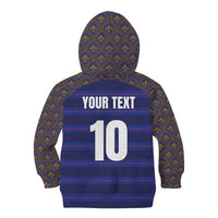 Custom France Rugby-Le XV de France Kid Hoodie Go Les Bleus