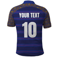 Custom France Rugby-Le XV de France Polo Shirt Go Les Bleus