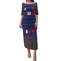 Custom France Rugby-Le XV de France Puletasi Go Les Bleus