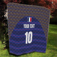 Custom France Rugby-Le XV de France Quilt Go Les Bleus