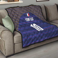 Custom France Rugby-Le XV de France Quilt Go Les Bleus