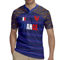 Custom France Rugby-Le XV de France Rugby Jersey Go Les Bleus