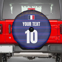 Custom France Rugby-Le XV de France Spare Tire Cover Go Les Bleus