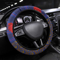 France Rugby-Le XV de France Steering Wheel Cover Go Les Bleus