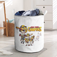 Venezuela Baseball Champions Laundry Basket Glory Arepa Team