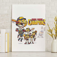 Venezuela Baseball Champions Canvas Wall Art Glory Arepa Team