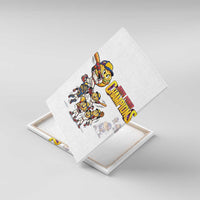 Venezuela Baseball Champions Canvas Wall Art Glory Arepa Team