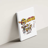 Venezuela Baseball Champions Canvas Wall Art Glory Arepa Team