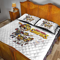 Venezuela Baseball Champions Quilt Bed Set Glory Arepa Team