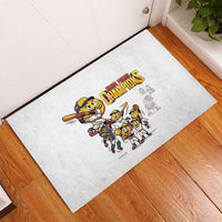 Venezuela Baseball Champions Rubber Doormat Glory Arepa Team