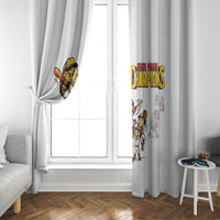 Venezuela Baseball Champions Window Curtain Glory Arepa Team