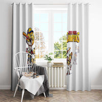 Venezuela Baseball Champions Window Curtain Glory Arepa Team