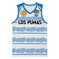 Argentina Rugby Custom Basketball Jersey Los Pumas Jaguar Race Style - Wonder Print Shop